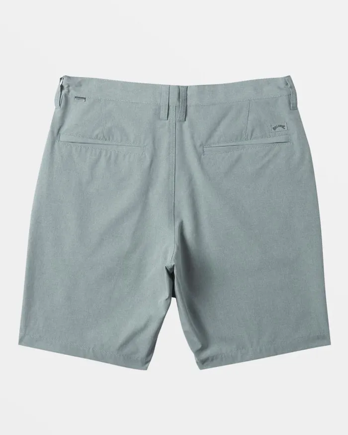 Billabong Crossfire Mid 19034 Hybrid Submersible Shorts Jade Stone Mens Shorts