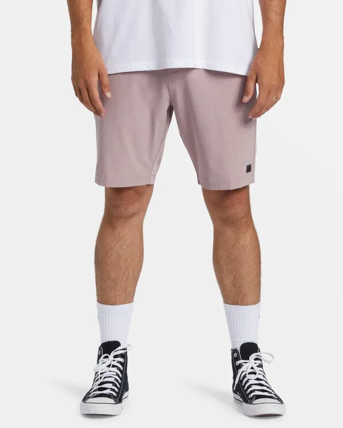 Billabong Crossfire Mid 19034 Hybrid Submersible Shorts Sangria Mens Shorts