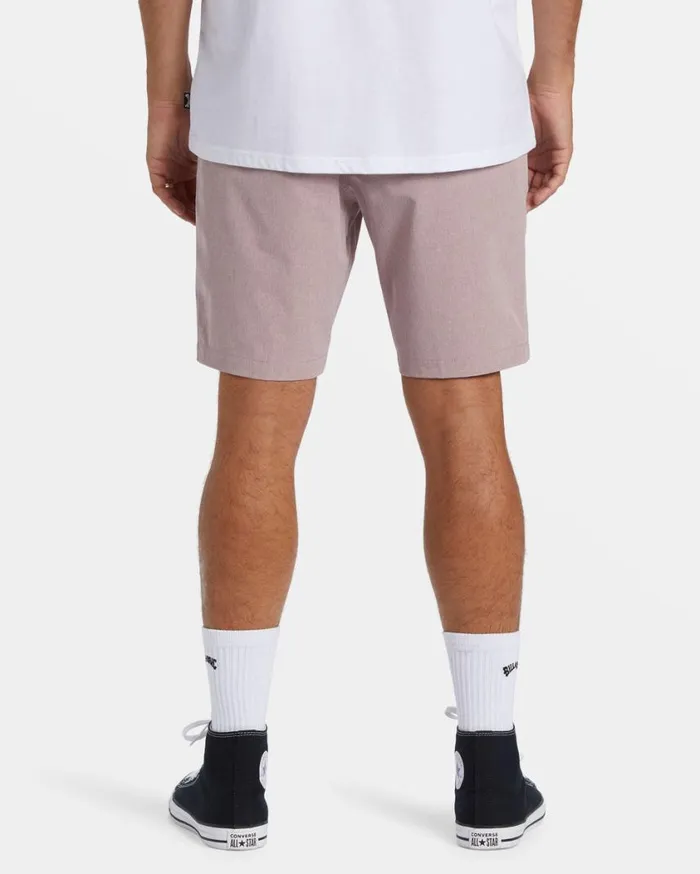 Billabong Crossfire Mid 19034 Hybrid Submersible Shorts Sangria Mens Shorts