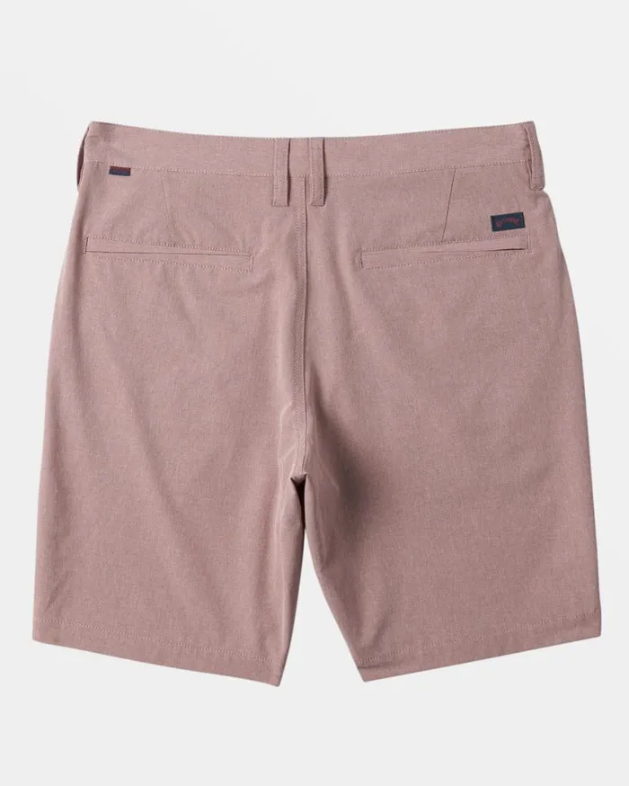 Billabong Crossfire Mid 19034 Hybrid Submersible Shorts Sangria Mens Shorts