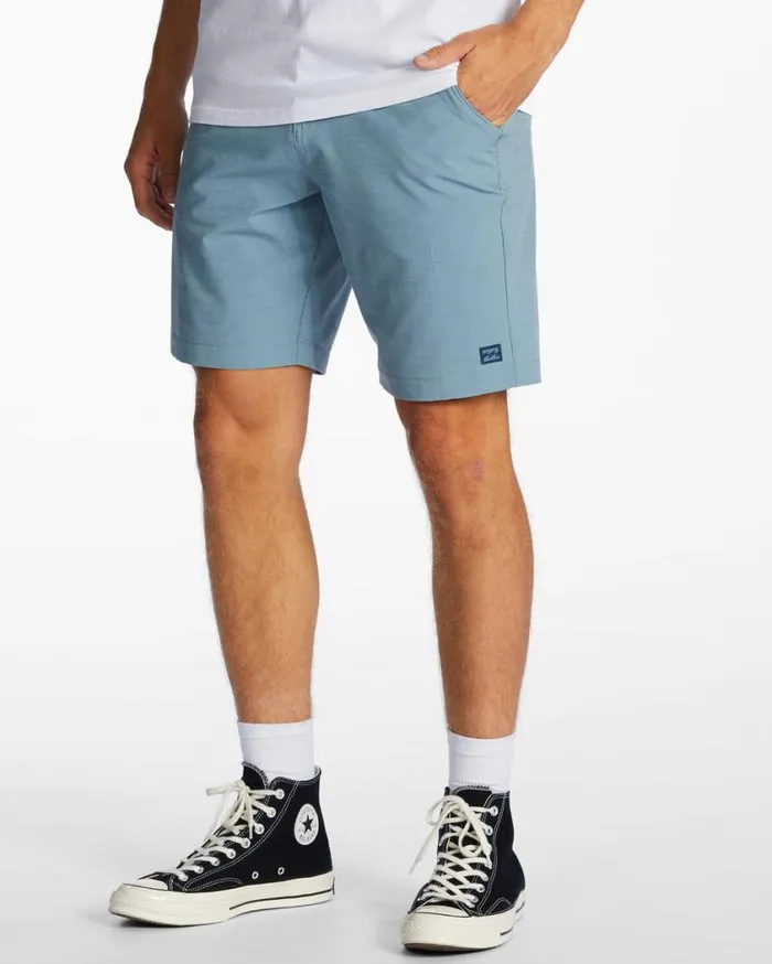 Billabong Crossfire Slub Submersible 19034 Shorts Washed Blue Mens Shorts Billabong Crossfire Slub Submersible 19034 Shorts Washed Blue Mens Shorts