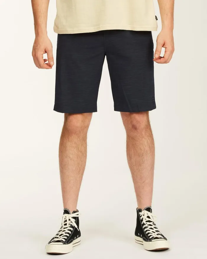 Billabong Crossfire Slub Submersible Shorts 21034 Navy Mens Shorts