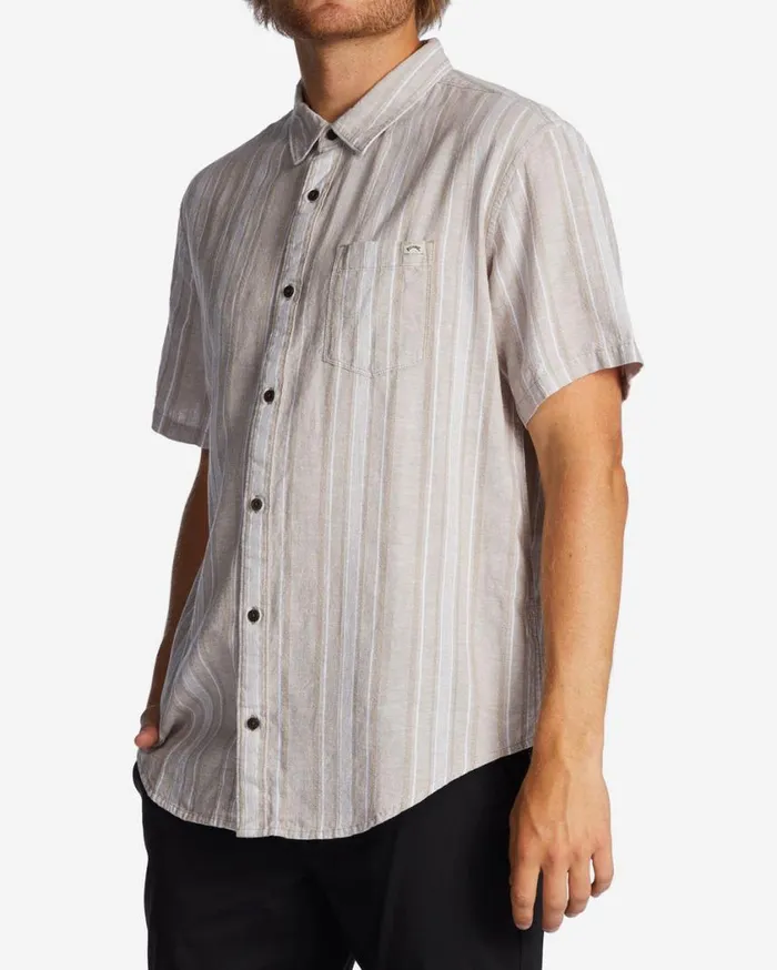 Billabong Daily Hemp Short Sleeve Shirt Chino Mens Shirts Billabong Daily Hemp Short Sleeve Shirt Chino Mens Shirts