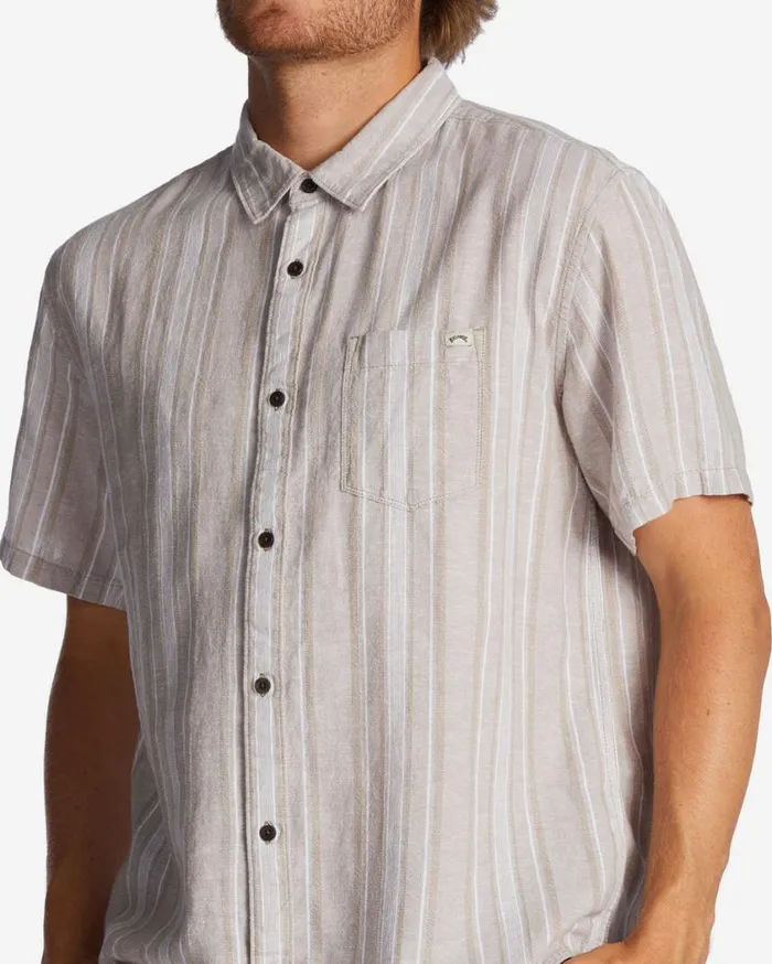 Billabong Daily Hemp Short Sleeve Shirt Chino Mens Shirts Billabong Daily Hemp Short Sleeve Shirt Chino Mens Shirts