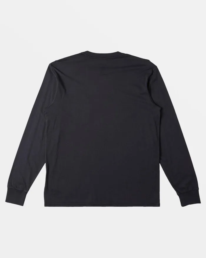 Billabong Essential Long Sleeve Tshirt Black Mens TShirts
