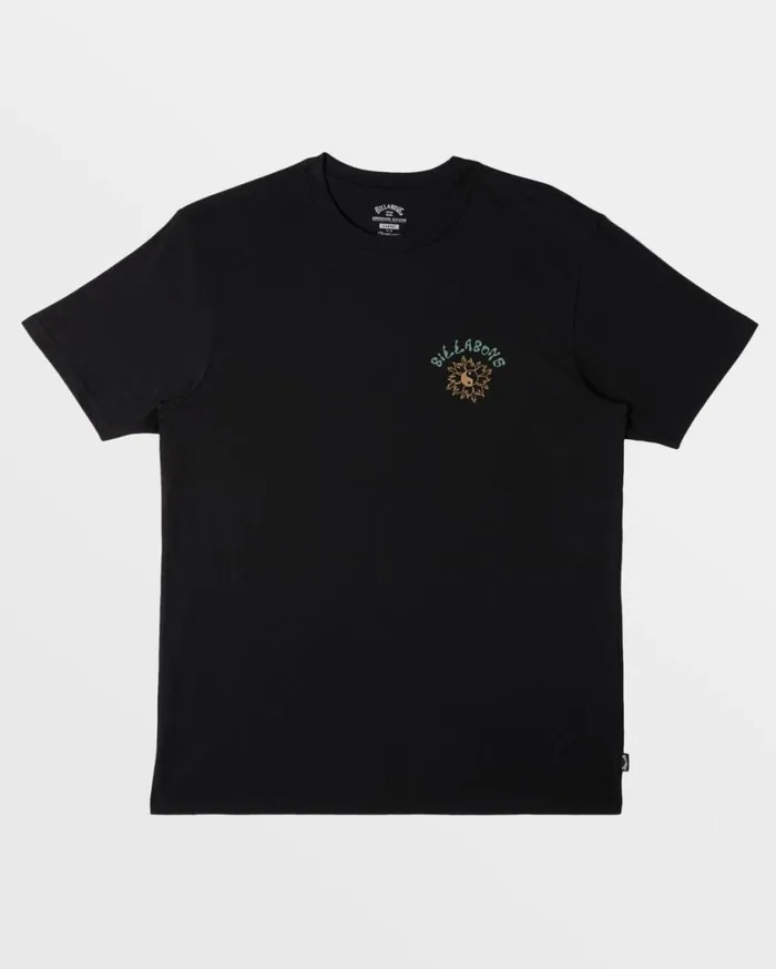 Billabong Flow TShirt Black Mens TShirts Billabong Flow TShirt Black Mens TShirts