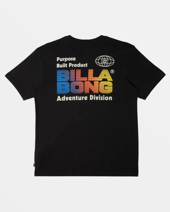 Billabong Global TShirt Black Mens TShirts Billabong Global TShirt Black Mens TShirts
