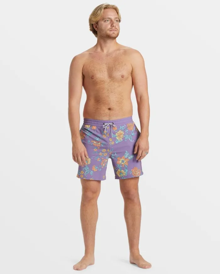 Billabong Good Times Layback 16034 Swim Trunks Dusty Purple Mens Short Length 16034 8211 175034 Billabong Good Times Layback 16034 Swim Trunks Dusty Purple Mens Short Length 16034 8211 175034