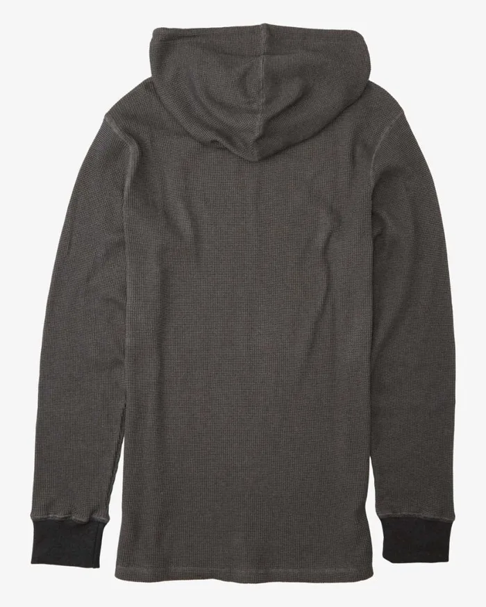 Billabong Keystone Pullover Thermal Hoodie Black Mens Hoodies and Fleece Billabong Keystone Pullover Thermal Hoodie Black Mens Hoodies and Fleece