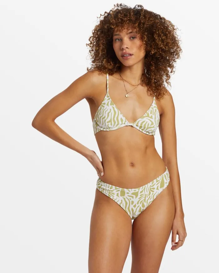 Billabong La Cala Reese Underwire Bikini Top Moss Joy Womens Bikinis
