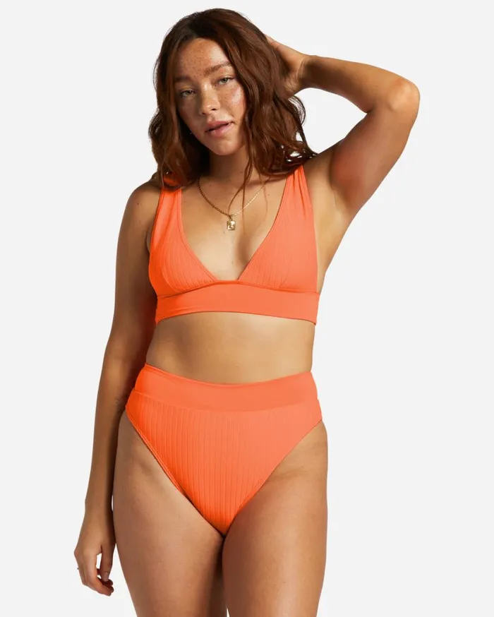 Billabong Lined Up Rise Bikini Bottoms Poppin Peach Womens Bikinis Billabong Lined Up Rise Bikini Bottoms Poppin Peach Womens Bikinis