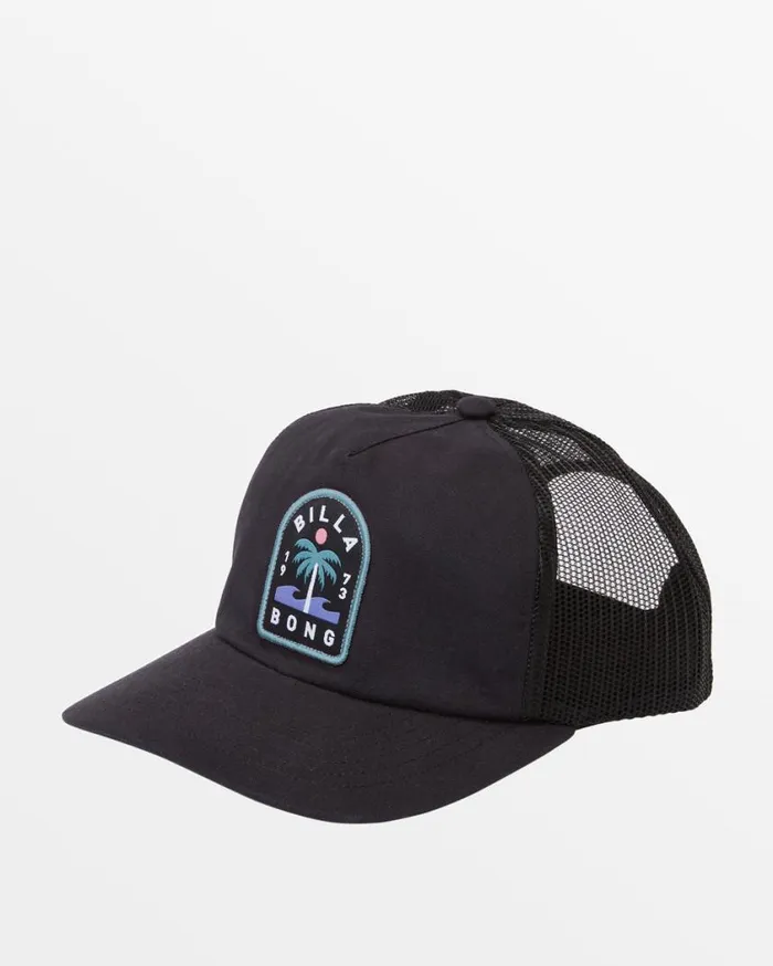 Billabong Lounge Trucker Hat Black Mens Beanies