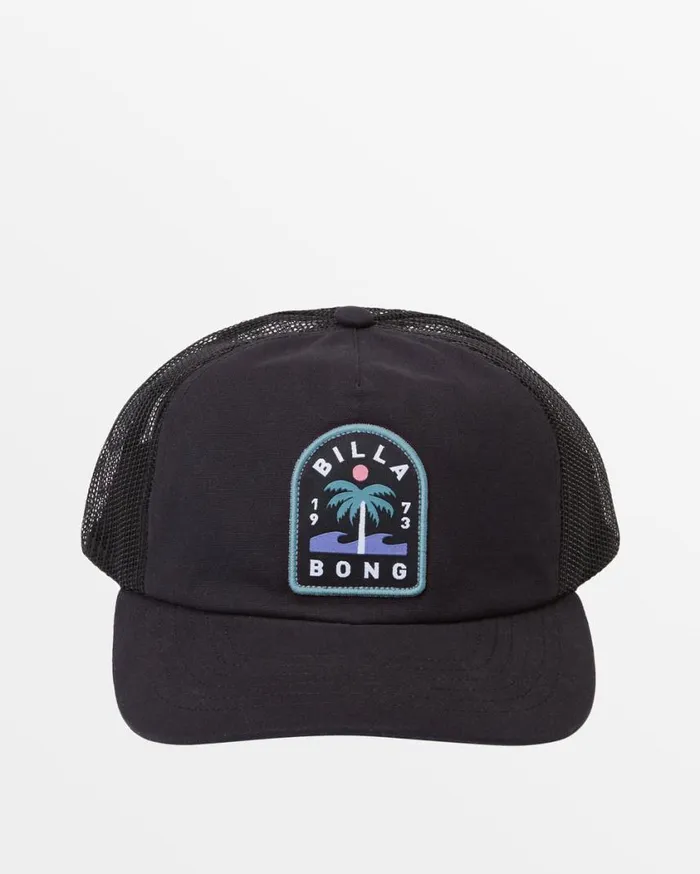 Billabong Lounge Trucker Hat Black Mens Beanies Billabong Lounge Trucker Hat Black Mens Beanies