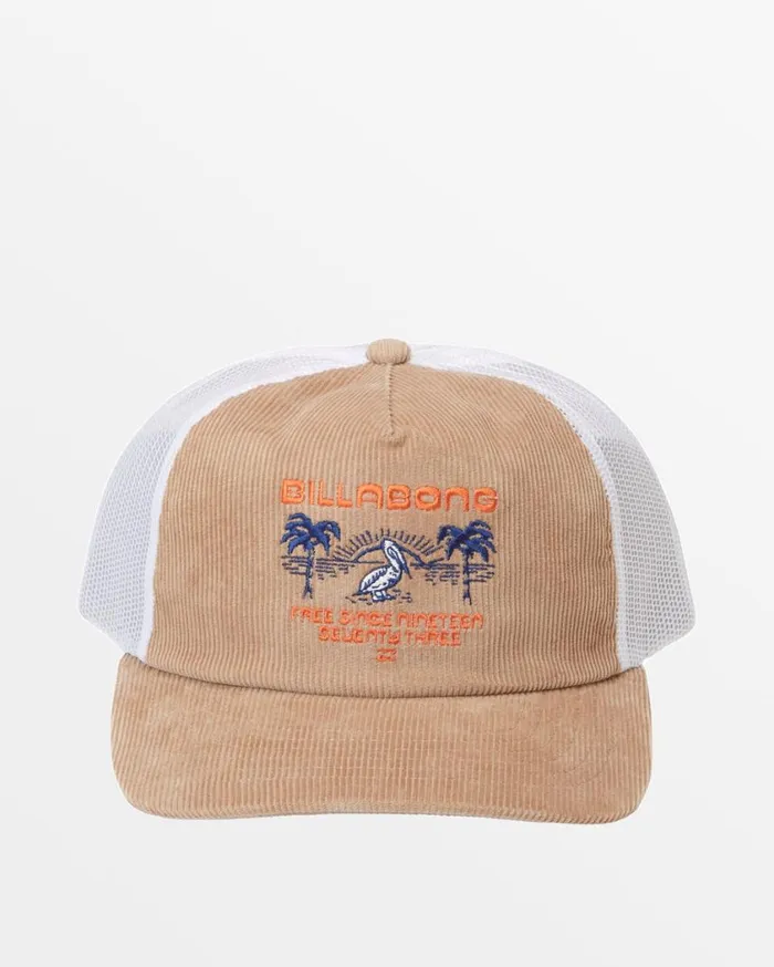 Billabong Lounge Trucker Hat Tan Mens Beanies Billabong Lounge Trucker Hat Tan Mens Beanies