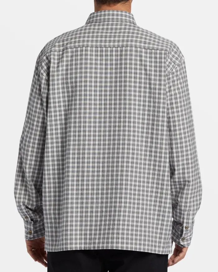 Billabong Mogul Long Sleeve Shirt Off White Mens Shirts Billabong Mogul Long Sleeve Shirt Off White Mens Shirts