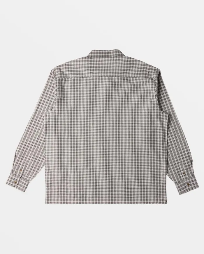 Billabong Mogul Long Sleeve Shirt Off White Mens Shirts Billabong Mogul Long Sleeve Shirt Off White Mens Shirts