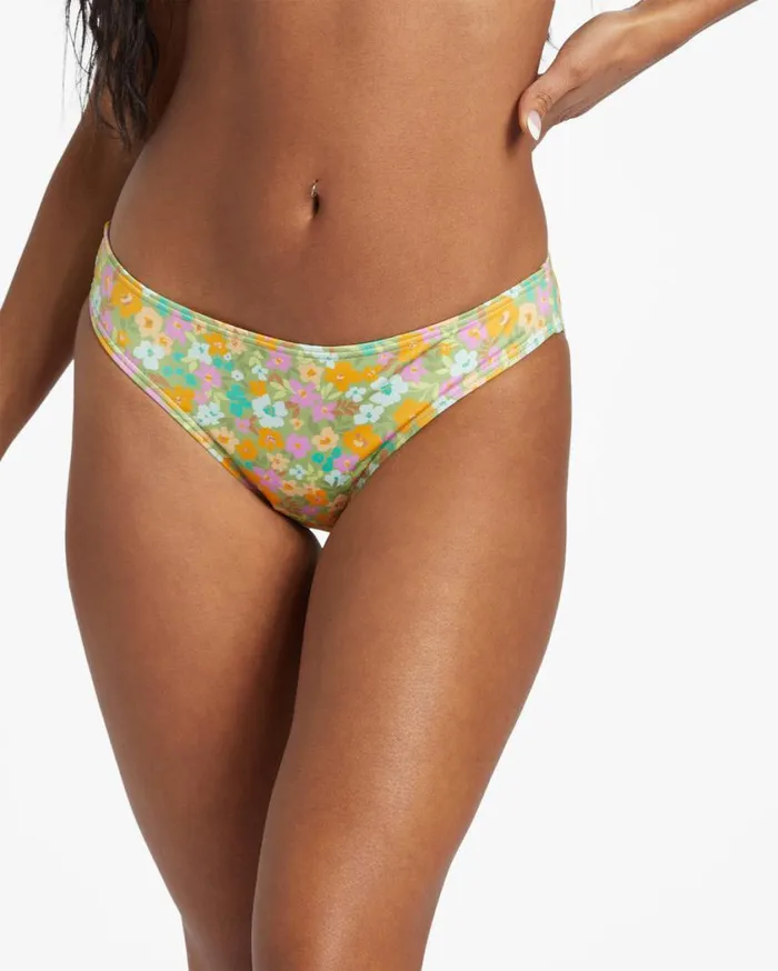 Billabong On The Bright Side Lowrider Bikini Bottom Palm Green Womens Bikinis Billabong On The Bright Side Lowrider Bikini Bottom Palm Green Womens Bikinis
