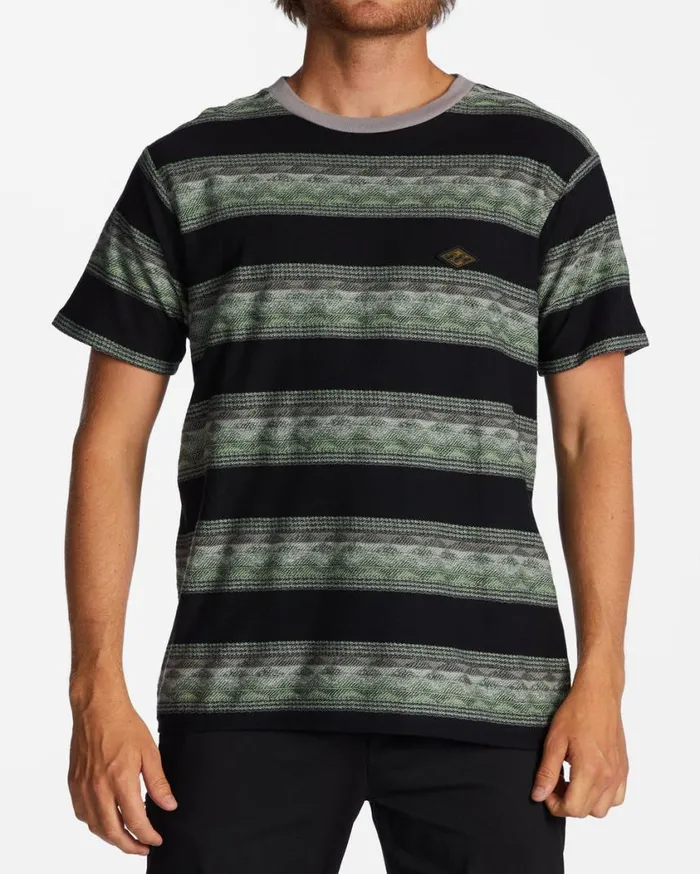 Billabong Reno TShirt Washed Black Mens TShirts