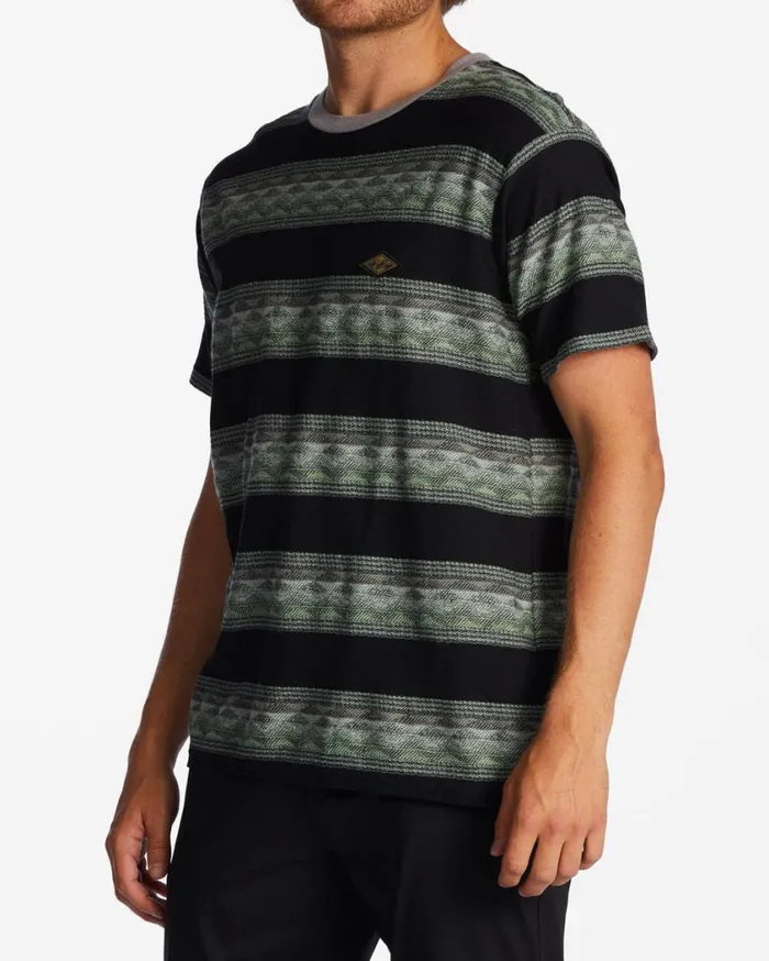 Billabong Reno TShirt Washed Black Mens TShirts Billabong Reno TShirt Washed Black Mens TShirts