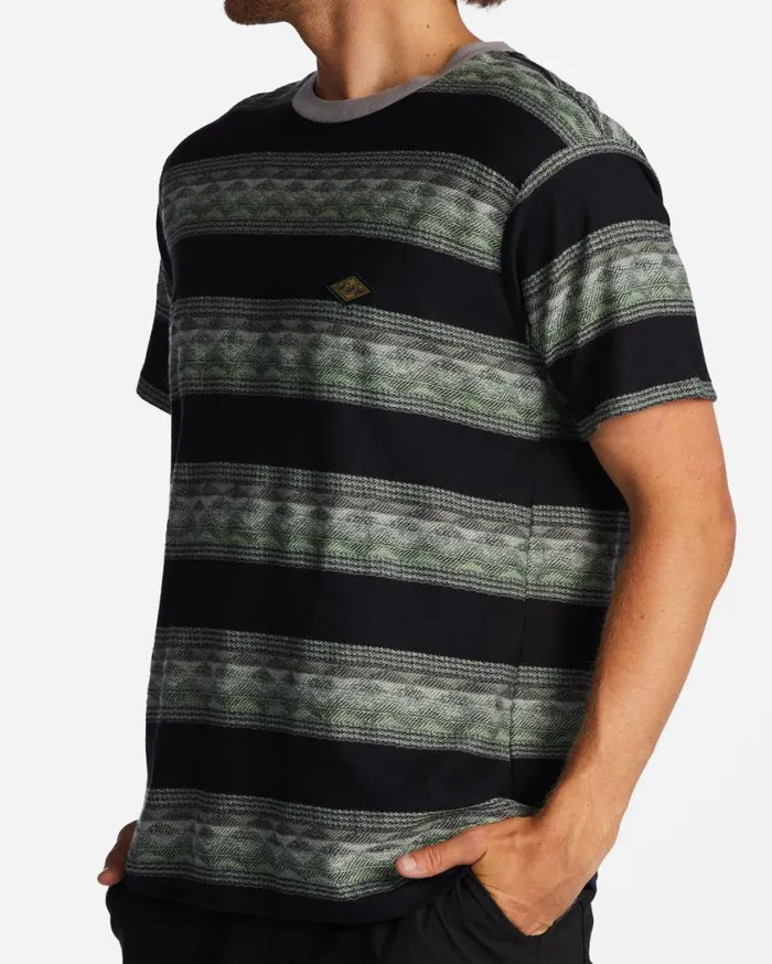 Billabong Reno TShirt Washed Black Mens TShirts Billabong Reno TShirt Washed Black Mens TShirts