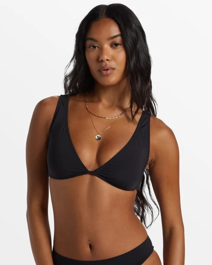 Billabong Sol Searcher Ava Tank Bikini Top Black Pebble Womens Bikini Tops Billabong Sol Searcher Ava Tank Bikini Top Black Pebble Womens Bikini Tops