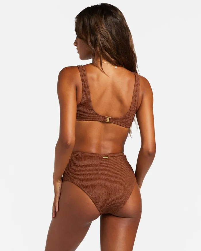 Billabong Summer High Bralette Bikini Top Toasted Coconut Womens Bikini Tops Billabong Summer High Bralette Bikini Top Toasted Coconut Womens Bikini Tops