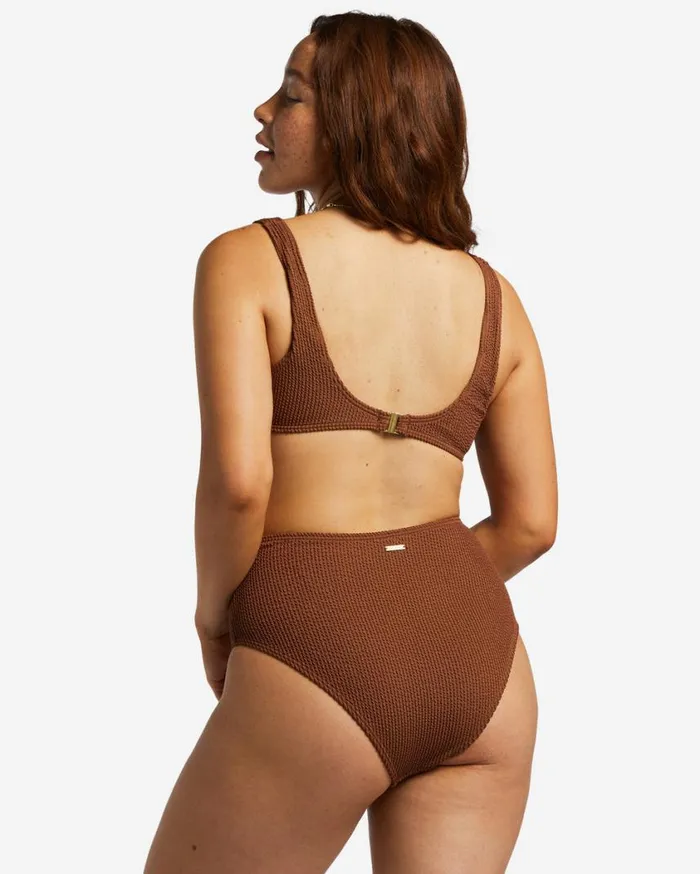 Billabong Summer High Bralette Bikini Top Toasted Coconut Womens Bikini Tops Billabong Summer High Bralette Bikini Top Toasted Coconut Womens Bikini Tops