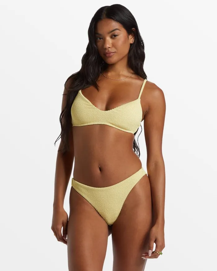 Billabong Summer High Tanga Bikini Bottoms Mellow Yellow Womens Bikinis Billabong Summer High Tanga Bikini Bottoms Mellow Yellow Womens Bikinis