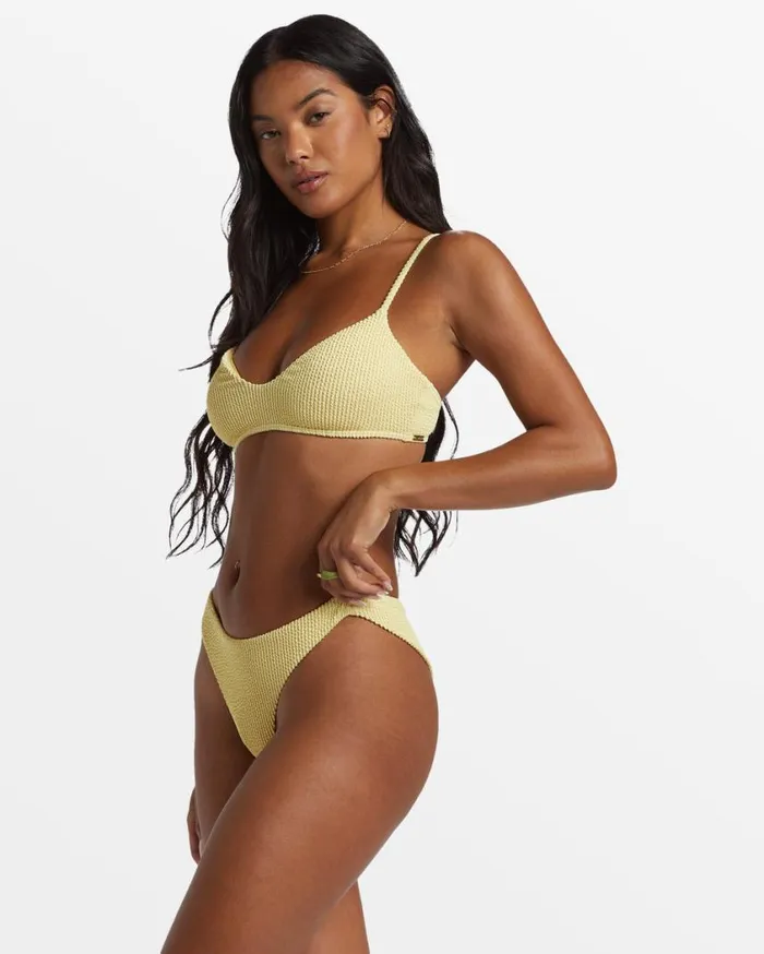 Billabong Summer High Tanga Bikini Bottoms Mellow Yellow Womens Bikinis Billabong Summer High Tanga Bikini Bottoms Mellow Yellow Womens Bikinis