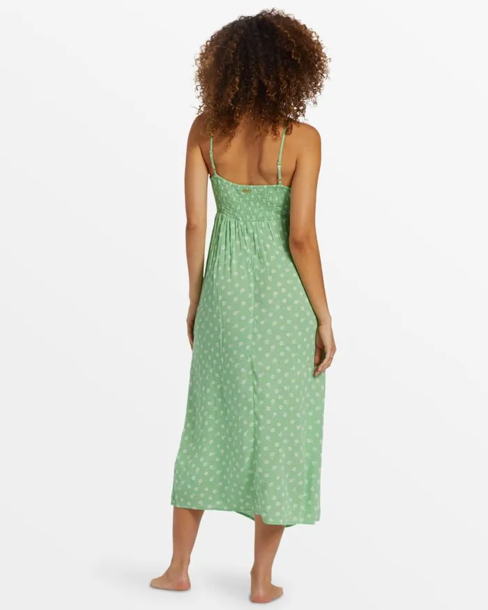 Billabong Summer Shine Midi Dress Bright Meadow Womens Dresses Billabong Summer Shine Midi Dress Bright Meadow Womens Dresses