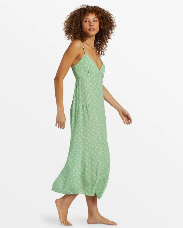 Billabong Summer Shine Midi Dress Bright Meadow Womens Dresses Billabong Summer Shine Midi Dress Bright Meadow Womens Dresses
