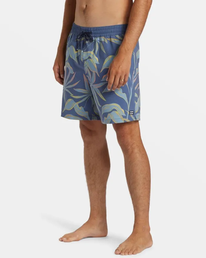 Billabong Sundays Layback 17034 Volley Shorts Washed Blue Mens Layback Boardshorts Billabong Sundays Layback 17034 Volley Shorts Washed Blue Mens Layback Boardshorts