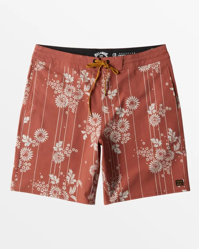 Billabong Sundays Lo Tide 19034 Boardshorts Terracotta Mens Lo Tide Boardshorts