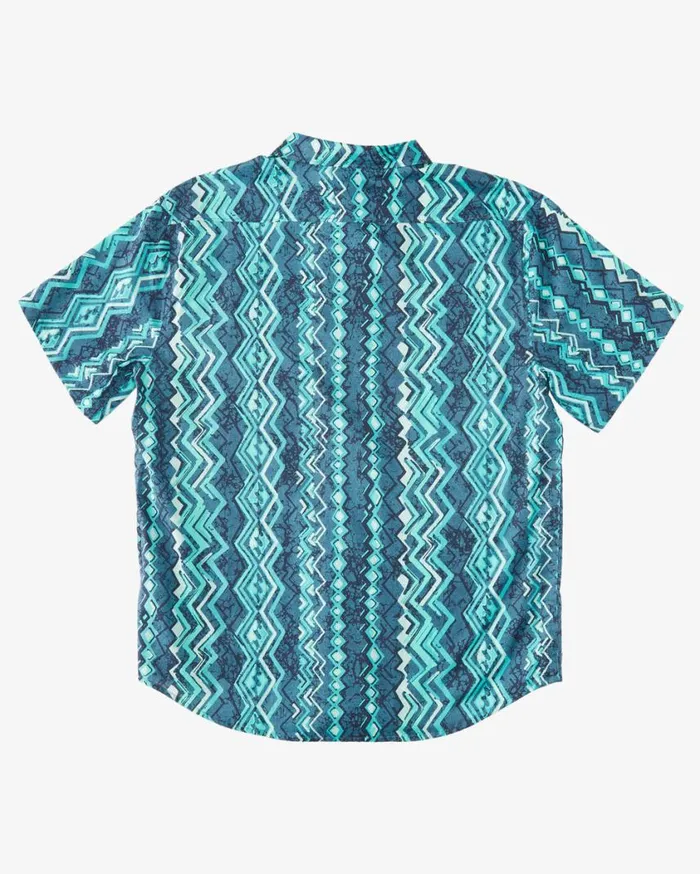 Billabong Sundays Short Sleeve Shirt Dark Mint Mens Shirts Billabong Sundays Short Sleeve Shirt Dark Mint Mens Shirts