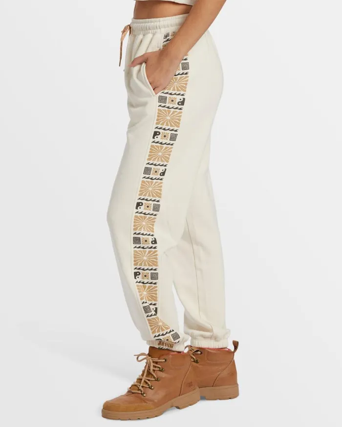 Billabong Surf Adventure Elastic Waist Sweatpants White Cap Womens Jeans and Pants Billabong Surf Adventure Elastic Waist Sweatpants White Cap Womens Jeans and Pants