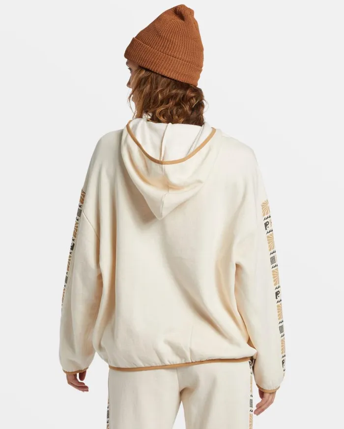 Billabong Surf Adventure HalfZip Hoodie White Cap Womens Sweatshirts and Fleece Billabong Surf Adventure HalfZip Hoodie White Cap Womens Sweatshirts and Fleece