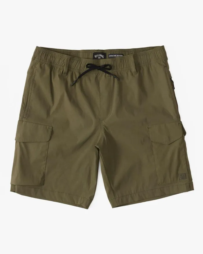 Billabong Surftrek Elastic Technical Cargo 19034 Shorts Military Mens Shorts Billabong Surftrek Elastic Technical Cargo 19034 Shorts Military Mens Shorts
