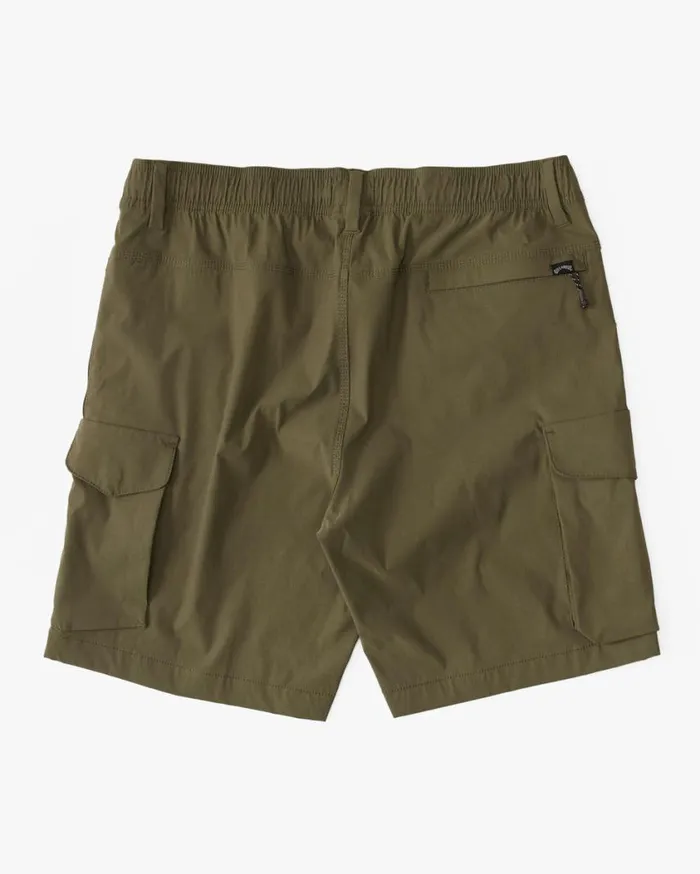 Billabong Surftrek Elastic Technical Cargo 19034 Shorts Military Mens Shorts Billabong Surftrek Elastic Technical Cargo 19034 Shorts Military Mens Shorts