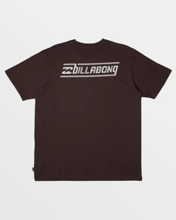 Billabong Walled Pocket TShirt Plum Mens TShirts Billabong Walled Pocket TShirt Plum Mens TShirts