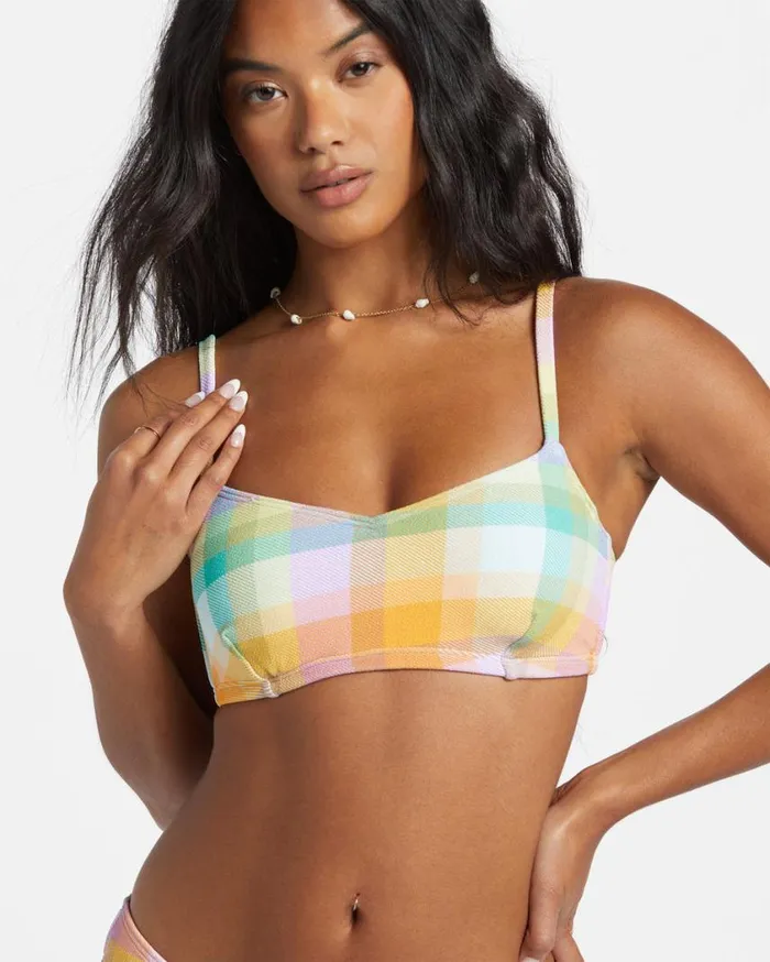Billabong Warm Waves Liladdbralette Bikini Top Multi Womens Bikinis Billabong Warm Waves Liladdbralette Bikini Top Multi Womens Bikinis