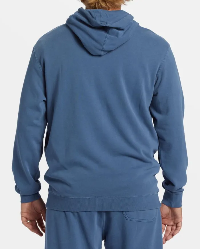Billabong Wave Washed Hoodie Slate Blue Mens Hoodies and Fleece Billabong Wave Washed Hoodie Slate Blue Mens Hoodies and Fleece