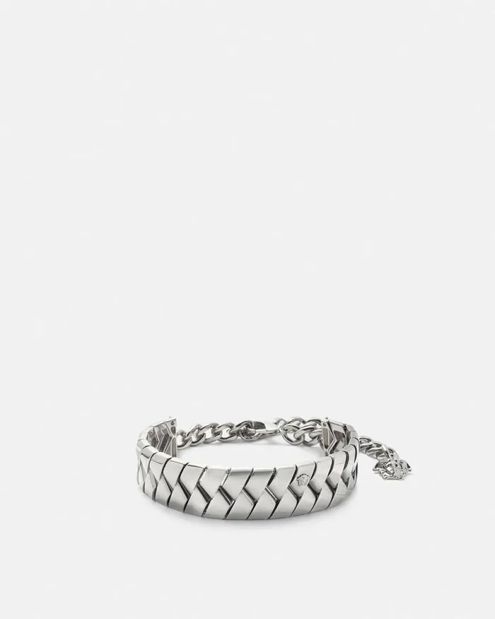 Bind Choker Silver Women Versace Necklaces