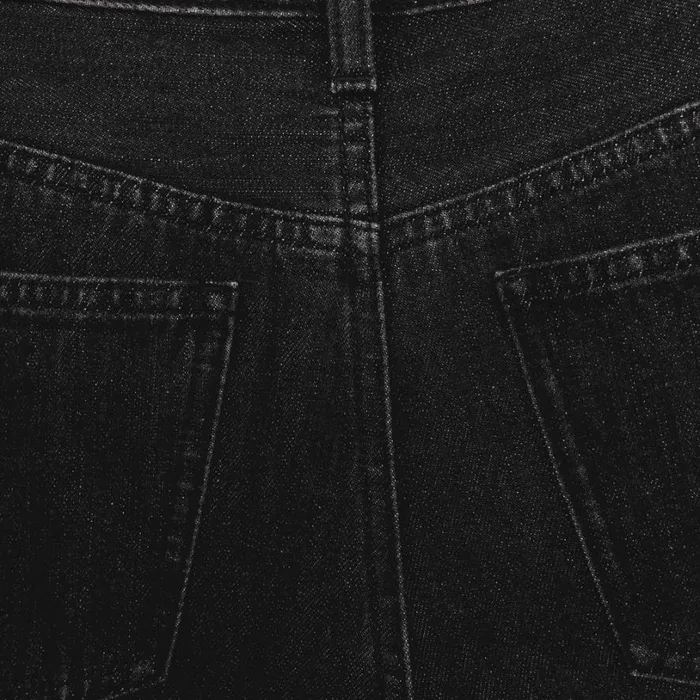 Black Denim Kickflare Jeans Women Self Portrait Denim