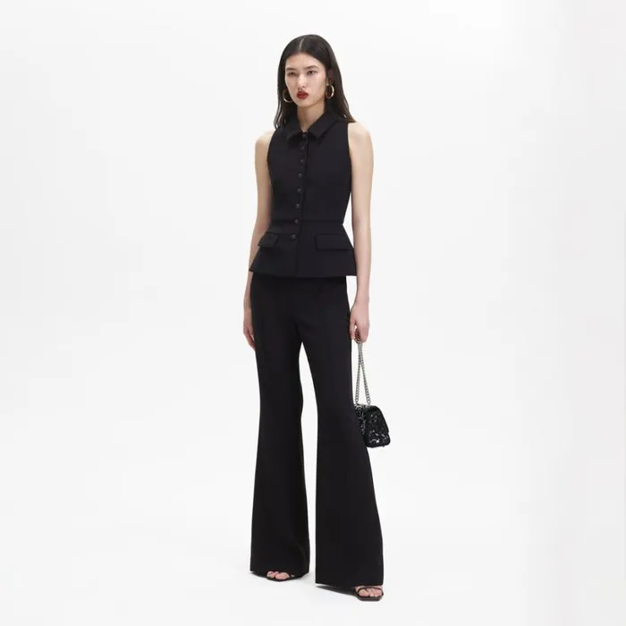 Black Tailored Jumpsuit Women Self Portrait Dresses Black Tailored Jumpsuit Women Self Portrait Dresses