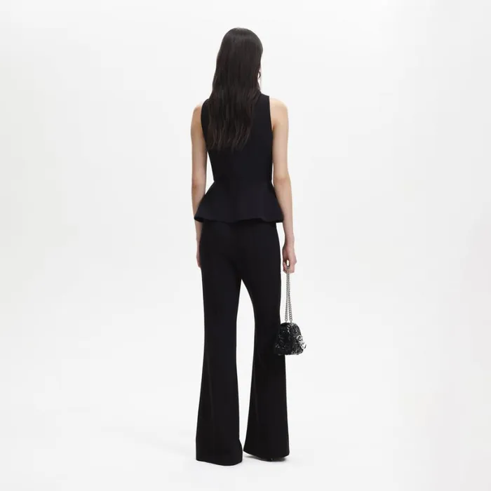 Black Tailored Jumpsuit Women Self Portrait Dresses Black Tailored Jumpsuit Women Self Portrait Dresses
