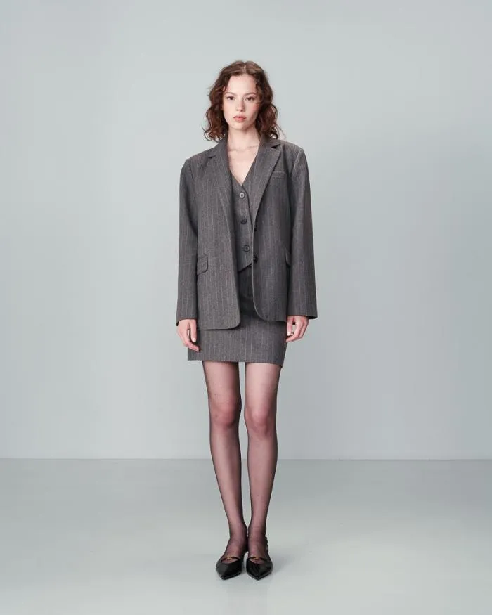 BLAZER ANTHRACITE NIKITA Shop Grace and Mila Blazers