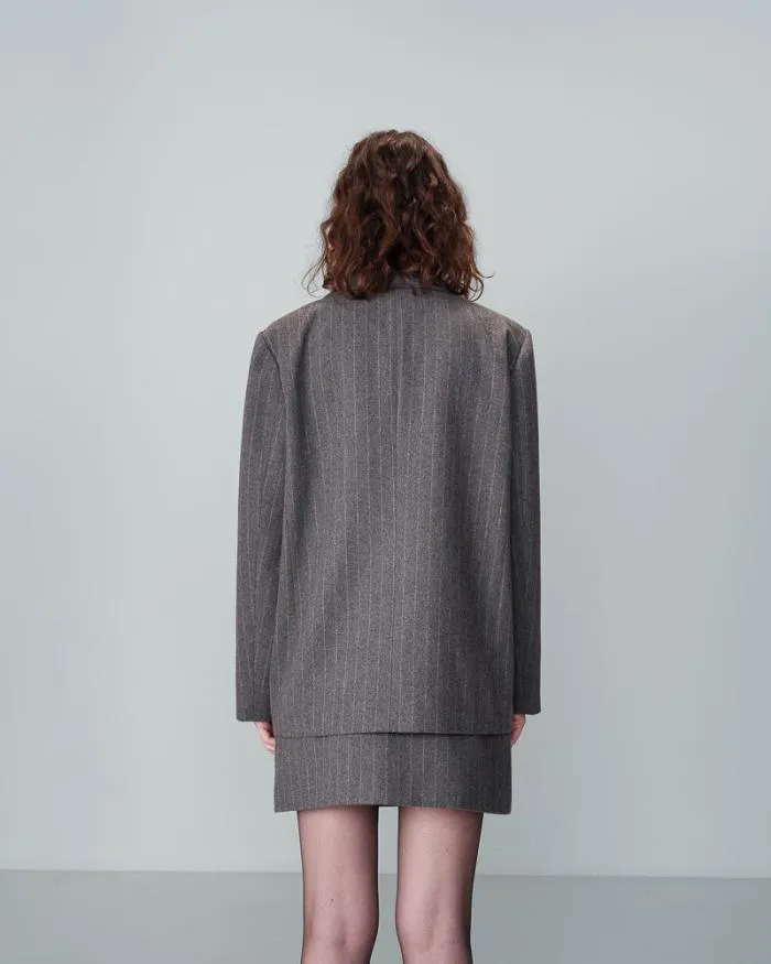 BLAZER ANTHRACITE NIKITA Shop Grace and Mila Blazers