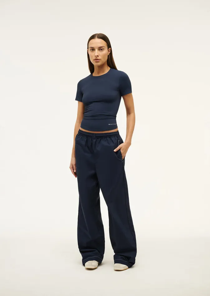 Bodyluxe FOUNDATION SHORT SLEEVE TEE IN DARK NAVY PE Nation Women