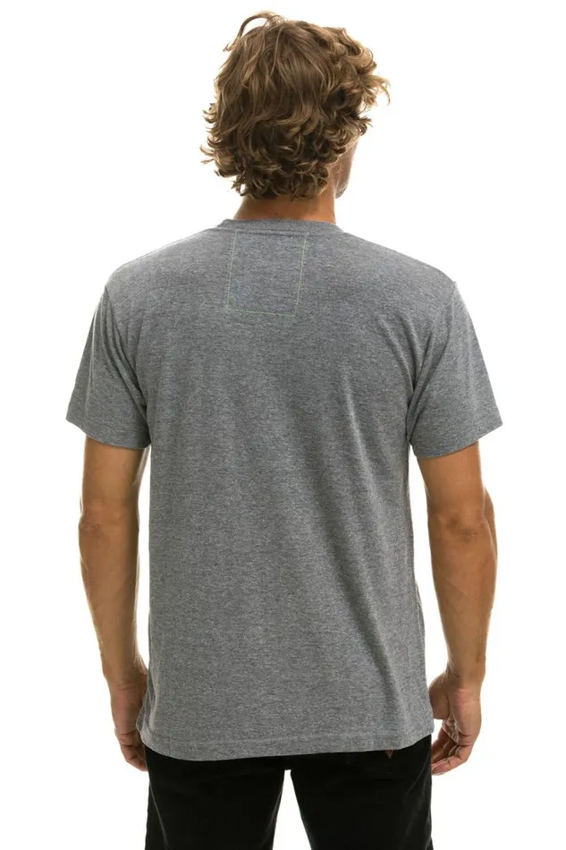 Bolt Tee 8211 Heather Grey WomenMen Aviator Nation Tees