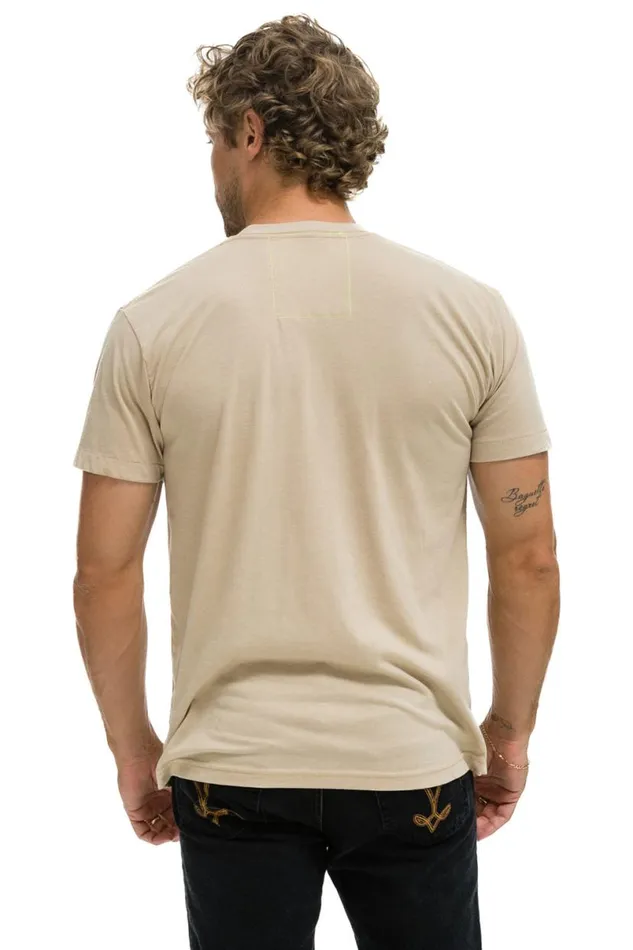 Bolt Tee 8211 Sand Mocha WomenMen Aviator Nation Tees
